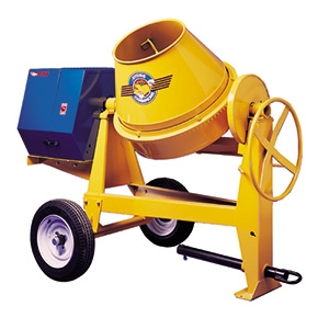 9 Cubic Foot  Mixer - Gas Powered Tow Behind